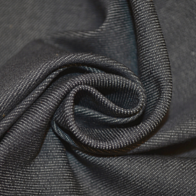 ДЕНИМ   D-553 FLAT-2 BASALT  3/1 Z Twill 97,5%хб/ 2,5%лайкра 152см 280 гр (8,5oz/yd2) (+/-5)